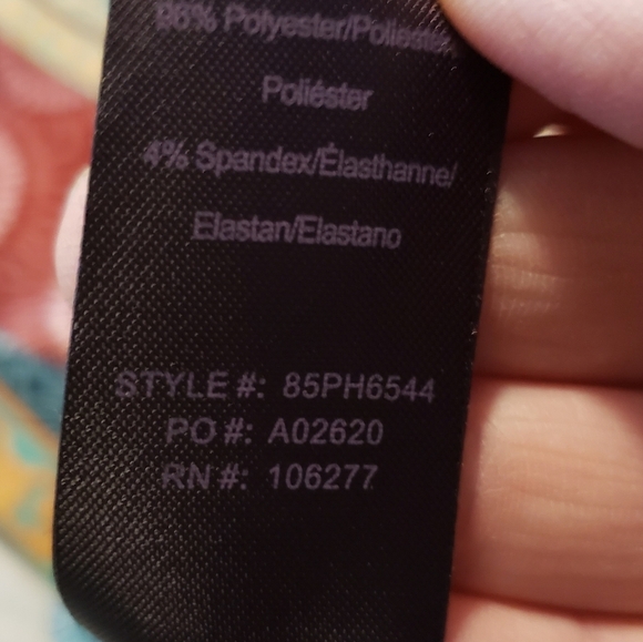 Hale Bob Boho Print Knit Aline Dress Size Large, Colorful - Picture 8 of 8